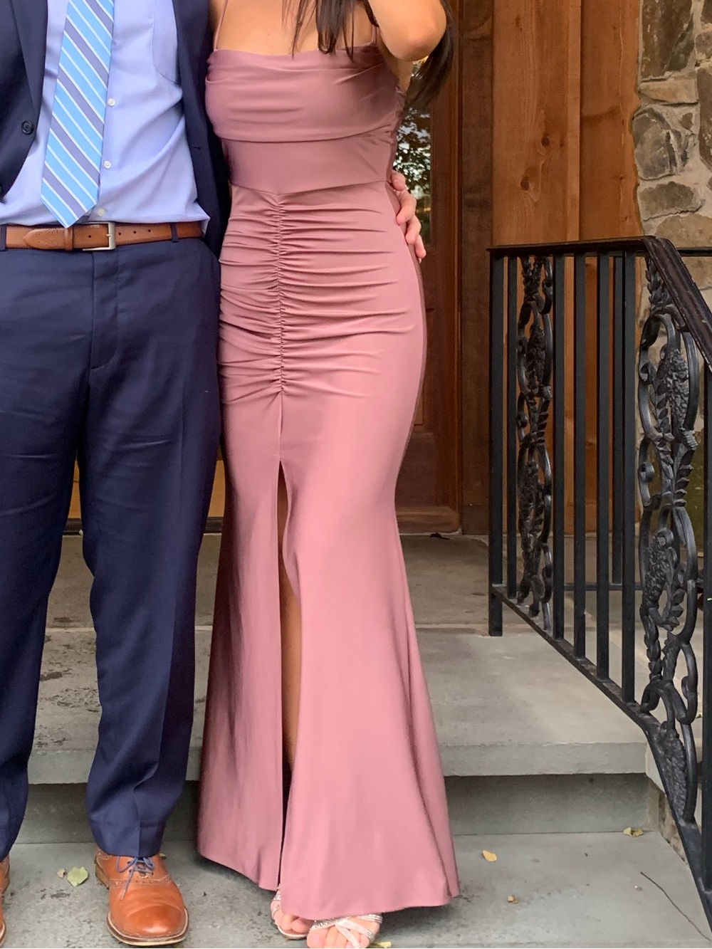 Mauve gown